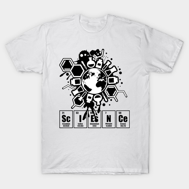 ScIENCe T-Shirt by auraclover